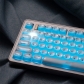 Semitransparent MAC Style 104+34 Keycaps Set ABS Doubleshot Translucent MOA Profile for Gaming Keyboard
